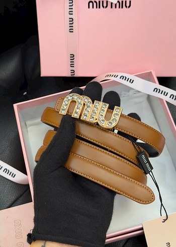 Miu Miu İthal Kemer - Görsel 6