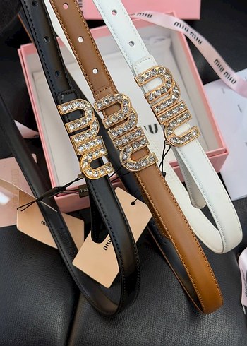 Miu Miu İthal Kemer - Görsel 3