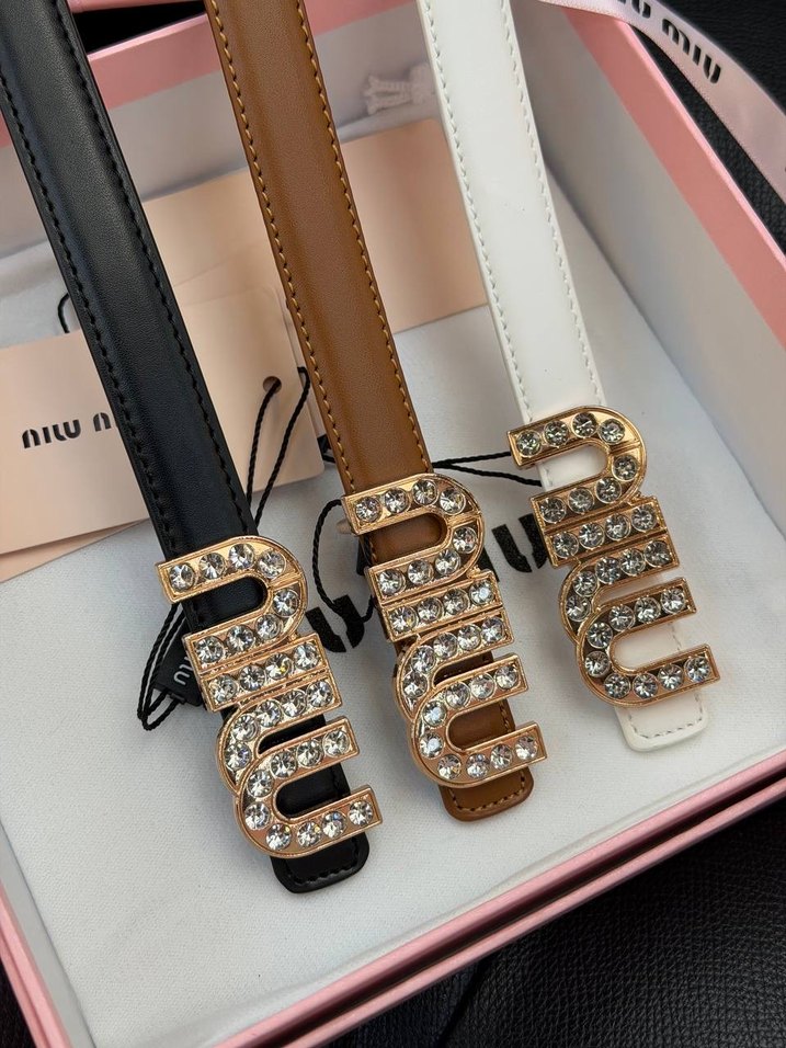 Miu Miu İthal Kemer - Görsel 2