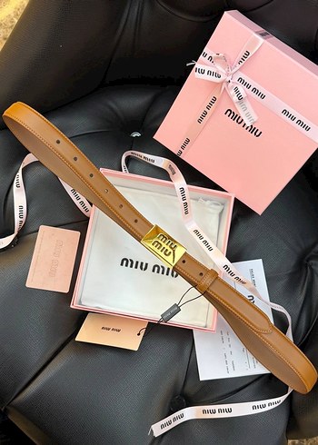 Miu Miu İthal Kemer - Görsel 10