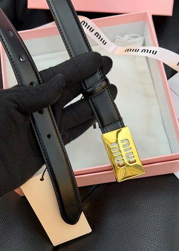 Miu Miu İthal Kemer - Görsel 13
