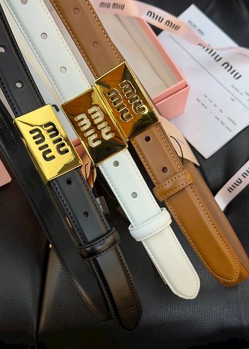 Miu Miu İthal Kemer - Görsel 2