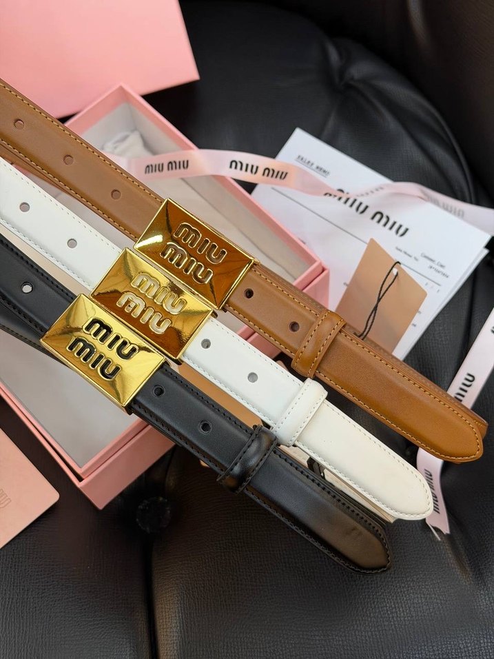 Miu Miu İthal Kemer - Görsel 4