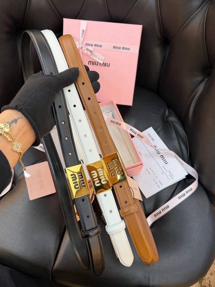 Miu Miu İthal Kemer - Görsel 3