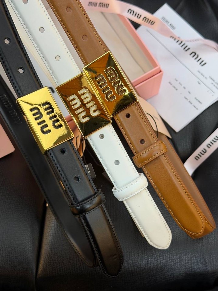 Miu Miu İthal Kemer - Görsel 2