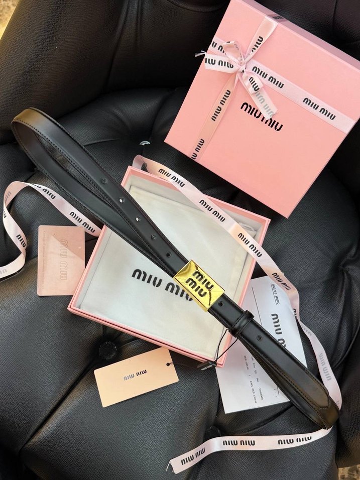 Miu Miu İthal Kemer - Görsel 5