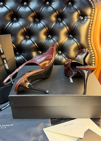 Yves Saint Laurent İthal Stiletto - Görsel 6