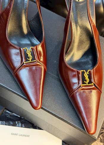 Yves Saint Laurent İthal Stiletto - Görsel 4