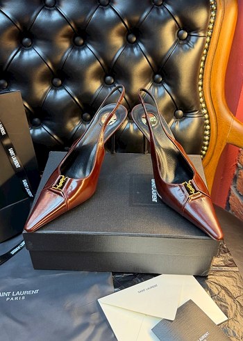Yves Saint Laurent İthal Stiletto - Görsel 8