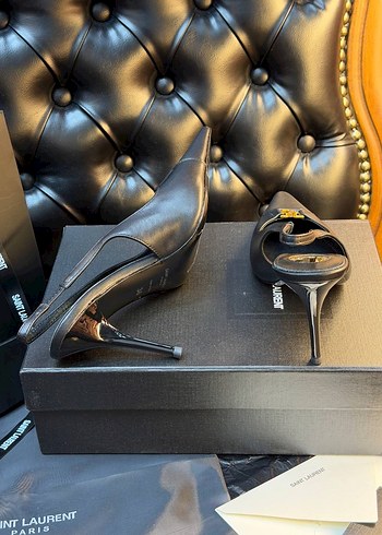 Yves Saint Laurent İthal Stiletto - Görsel 6
