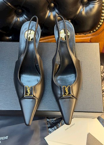 Yves Saint Laurent İthal Stiletto - Görsel 10