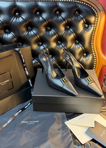 Yves Saint Laurent İthal Stiletto - Görsel 2