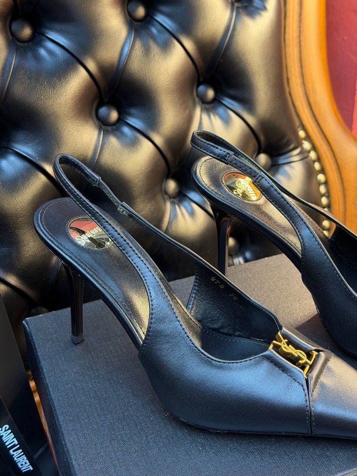 Yves Saint Laurent İthal Stiletto - Görsel 3