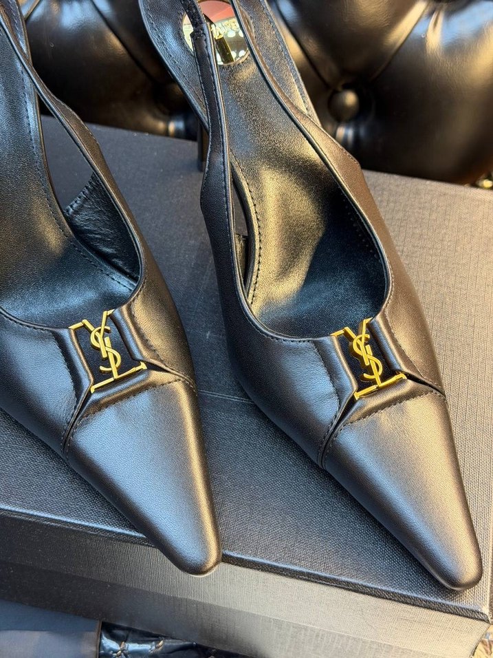 Yves Saint Laurent İthal Stiletto - Görsel 5