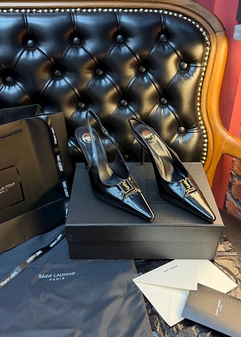Yves Saint Laurent İthal Stiletto - Görsel 2