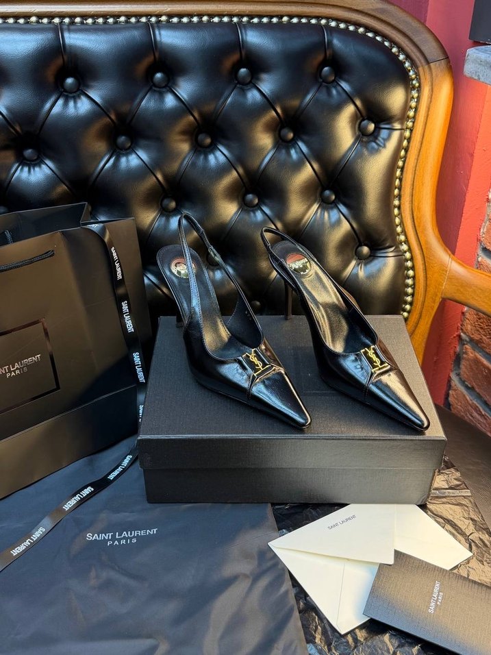 Yves Saint Laurent İthal Stiletto - Görsel 2