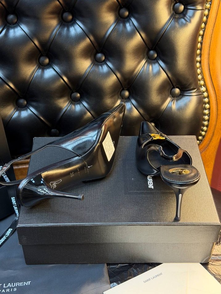 Yves Saint Laurent İthal Stiletto - Görsel 4