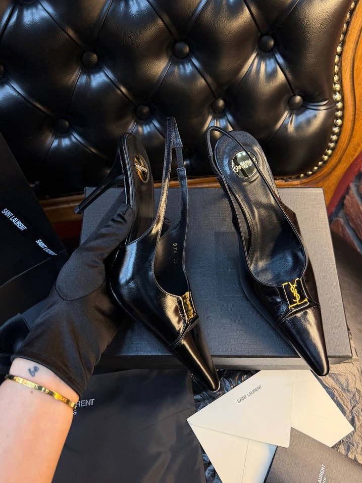 Yves Saint Laurent İthal Stiletto - Görsel 3
