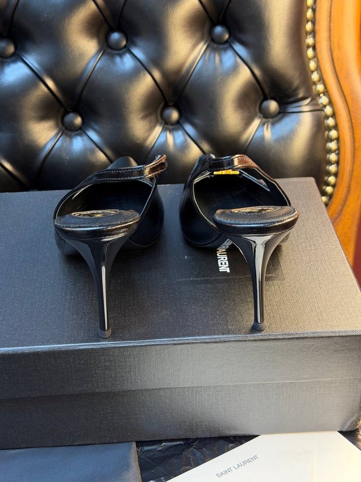 Yves Saint Laurent İthal Stiletto - Görsel 5