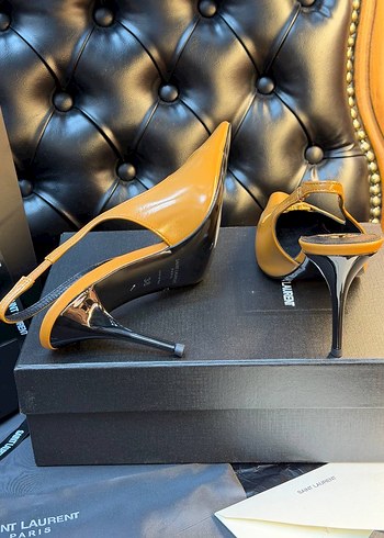 Yves Saint Laurent İthal Stiletto - Görsel 6