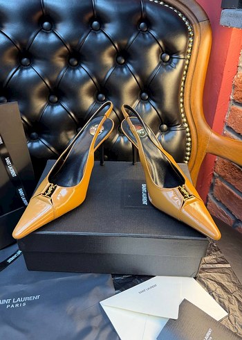 Yves Saint Laurent İthal Stiletto - Görsel 7