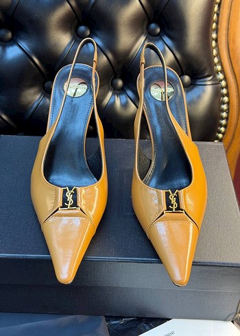 Yves Saint Laurent İthal Stiletto - Görsel 8