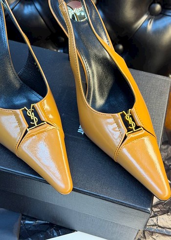 Yves Saint Laurent İthal Stiletto - Görsel 3