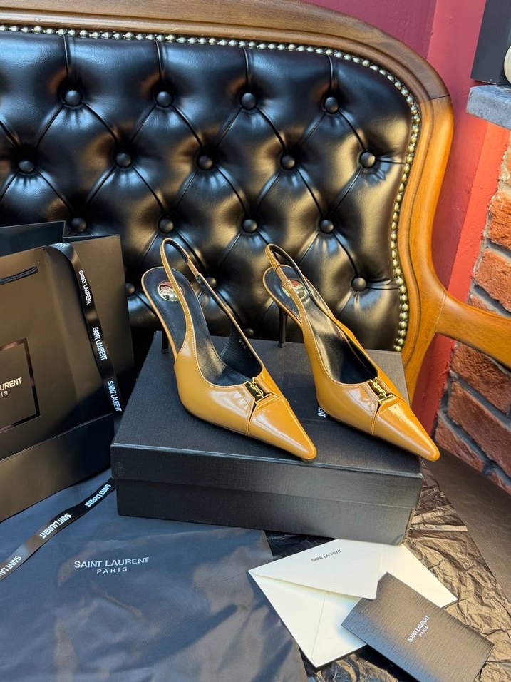 Yves Saint Laurent İthal Stiletto - Görsel 2
