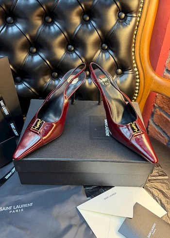 Yves Saint Laurent İthal Stiletto - Görsel 8
