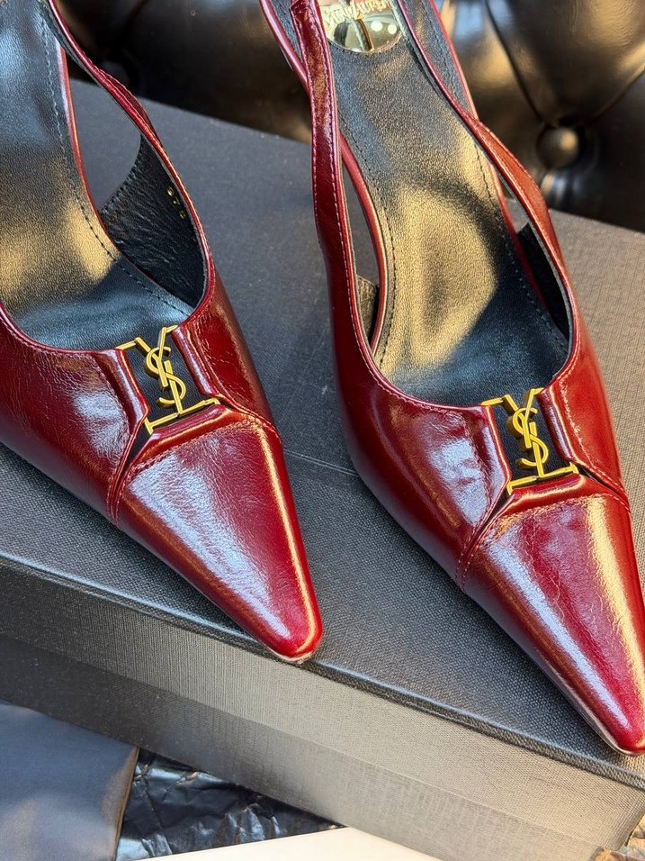 Yves Saint Laurent İthal Stiletto - Görsel 4