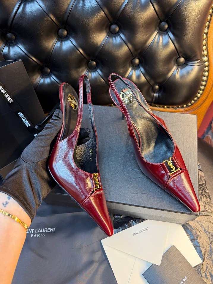 Yves Saint Laurent İthal Stiletto - Görsel 5