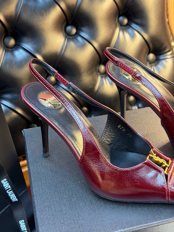 Yves Saint Laurent İthal Stiletto - Görsel 3