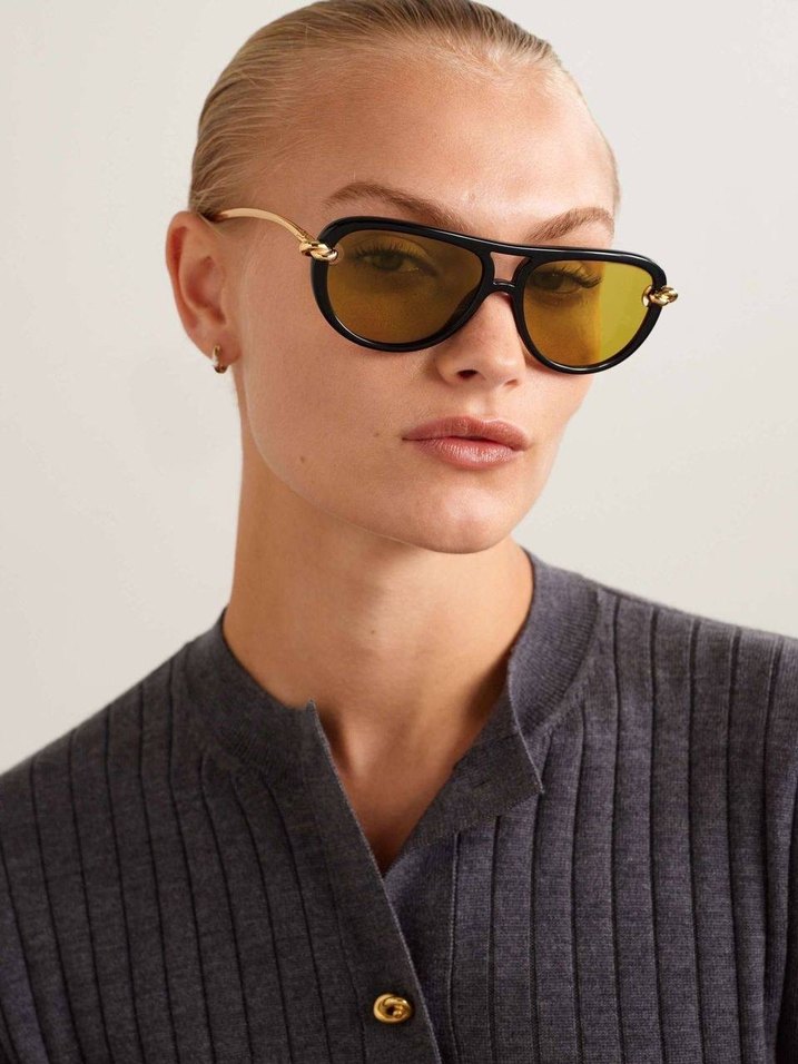 Bottega Veneta İthal Sunglasses - Görsel 4