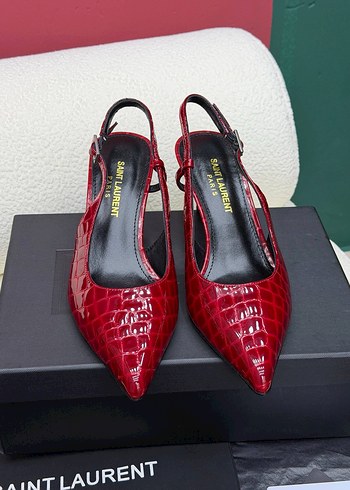Yves Saint Laurent İthal Stiletto - Görsel 8