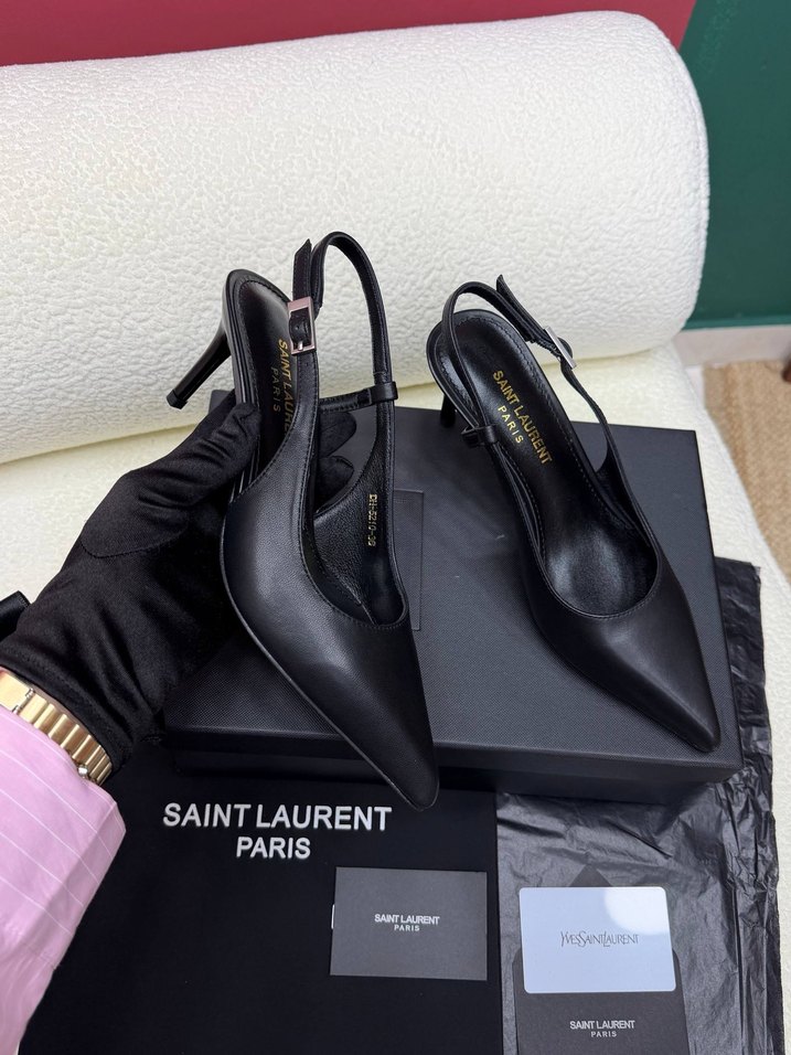 Yves Saint Laurent İthal Stiletto - Görsel 4