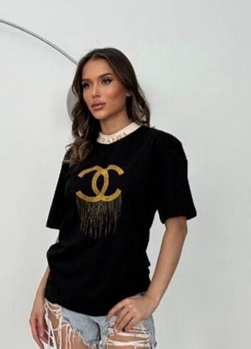 s Beden Chanel Tshirt 