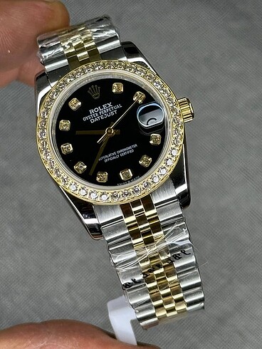  Beden çeşitli Renk Rolex 31mm İthal Bayan Saat