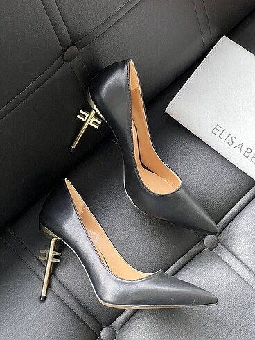 40 Beden siyah Renk Elisabetta Franchi Stiletto