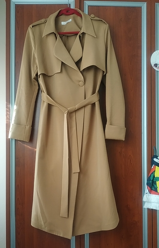 Mevsimlik trenchcoat 
