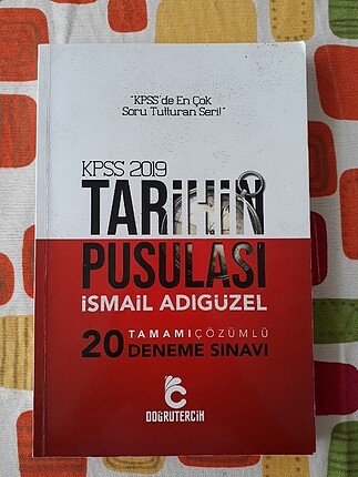 KPSS 2019 Tarihin Pusulası İsmail Adıgüzel 20 li deneme #kpss #t