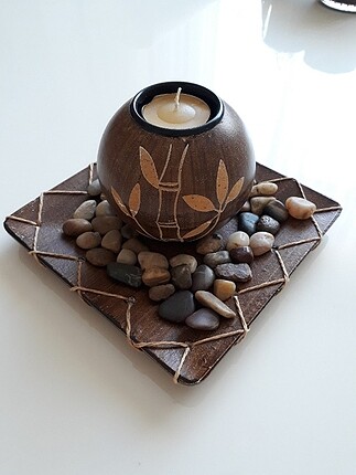 Ahşap Mumluk #mum #süs #home #ikea #aksesuar #dekorasyon