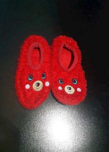 Kız Çocuk Renkli Nakışlı Sıcak Ev Terlikleri - Görsel 3