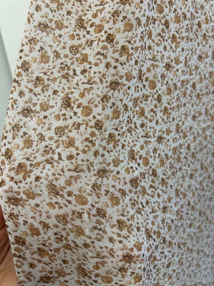 Bej Bohem Uzun Elbise - Görsel 4