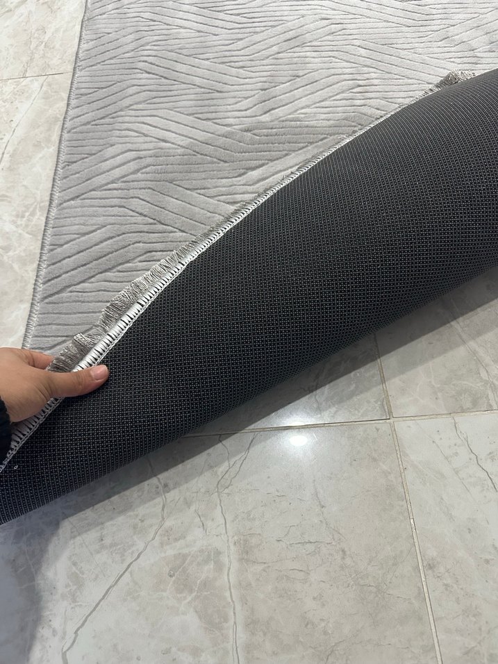 Gri Modern Yolluk Halı - Görsel 3