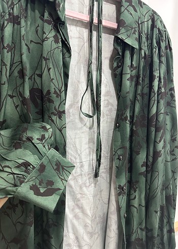 Manuka Desenli Salaş Gömlek - Görsel 3