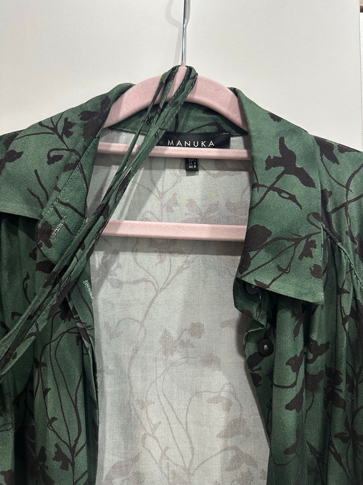 Manuka Desenli  Salaş Gömlek - Görsel 2