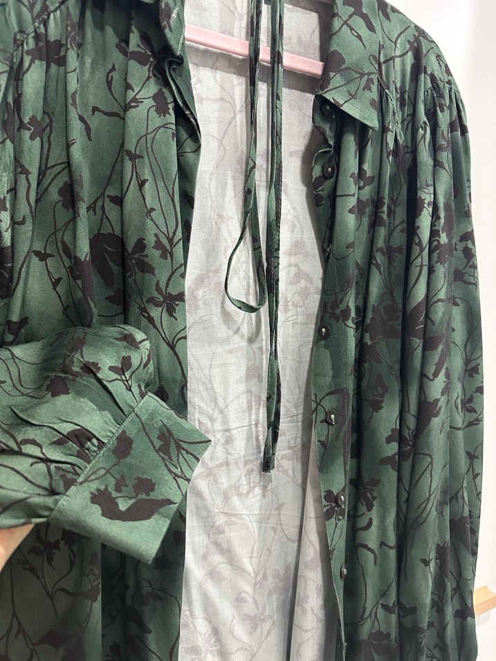 Manuka Desenli  Salaş Gömlek - Görsel 3