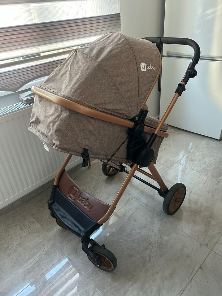 Kahverengi Bebek Arabası - Görsel 2