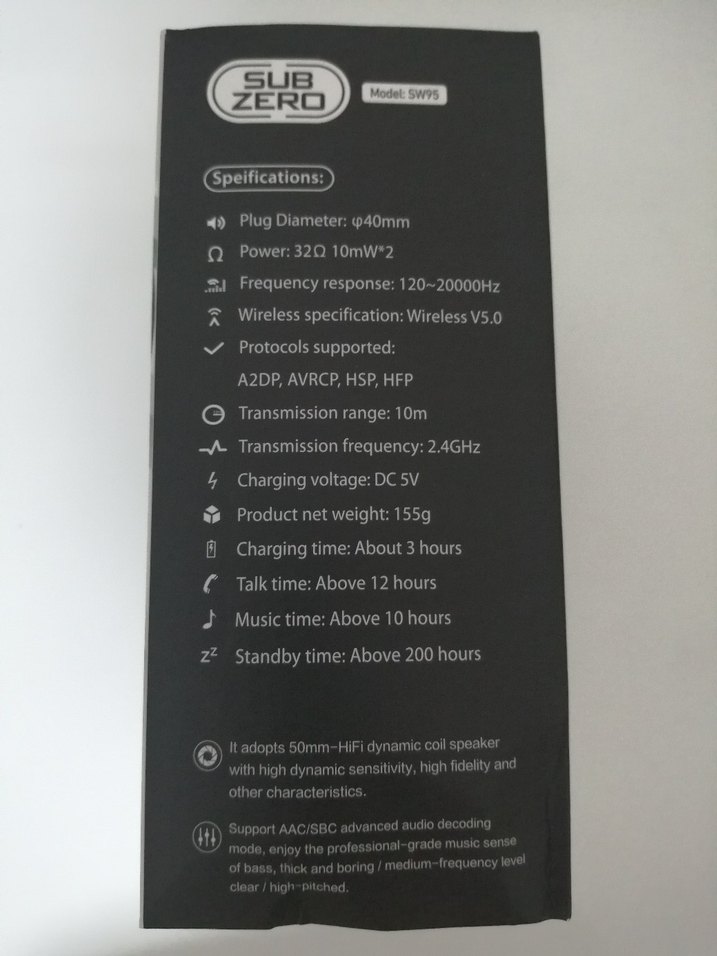 Siyah Surround Bass Kulaklık IP68 - Görsel 3