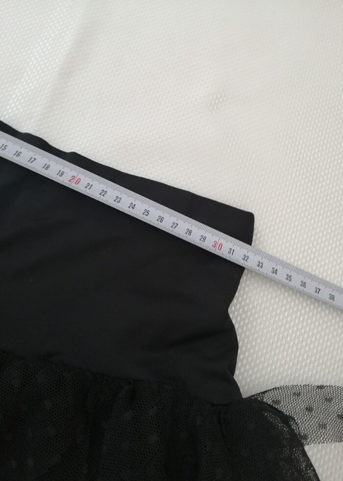 Tüllü mini etek - Görsel 3